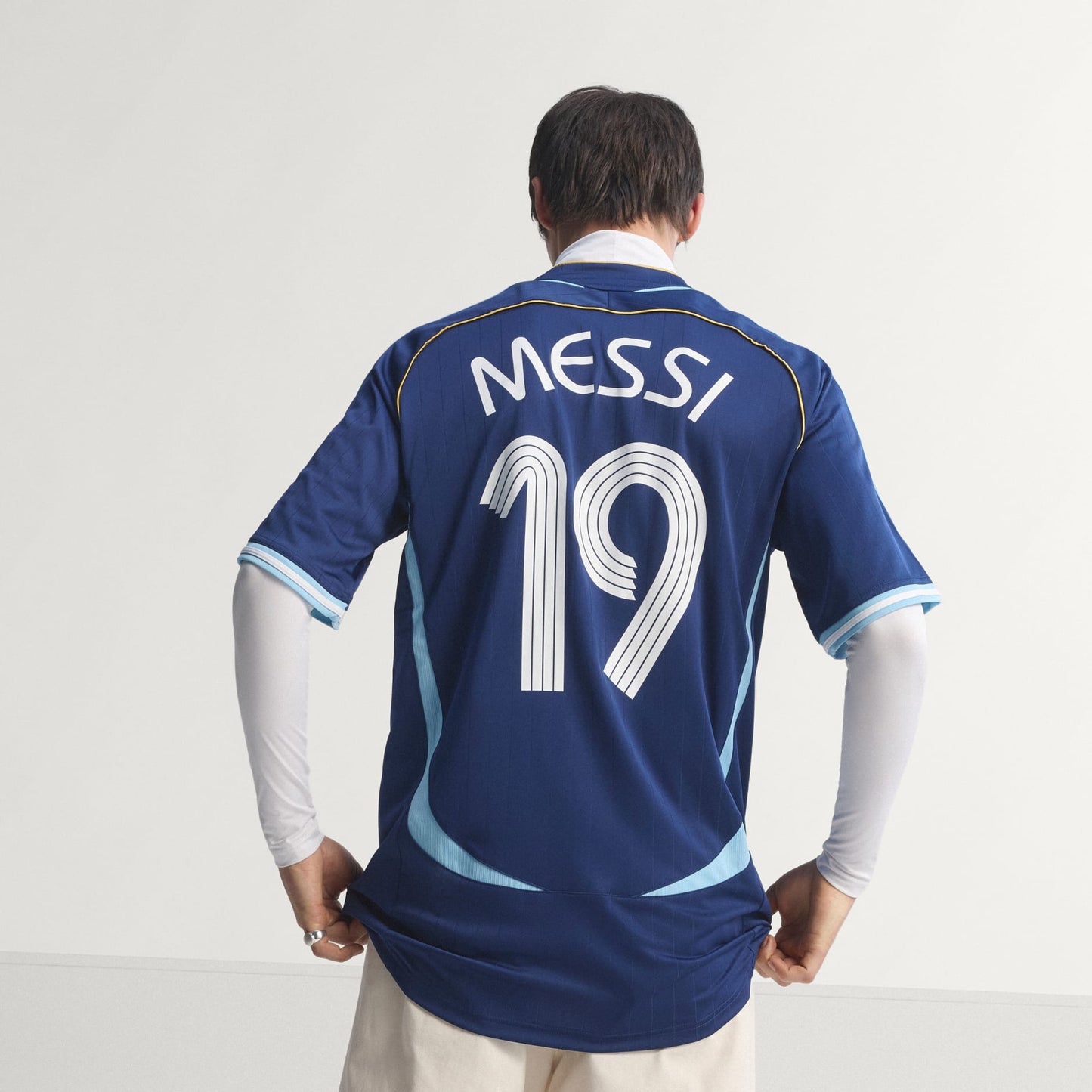 Argentina 2006 Away Jersey #10 Messi