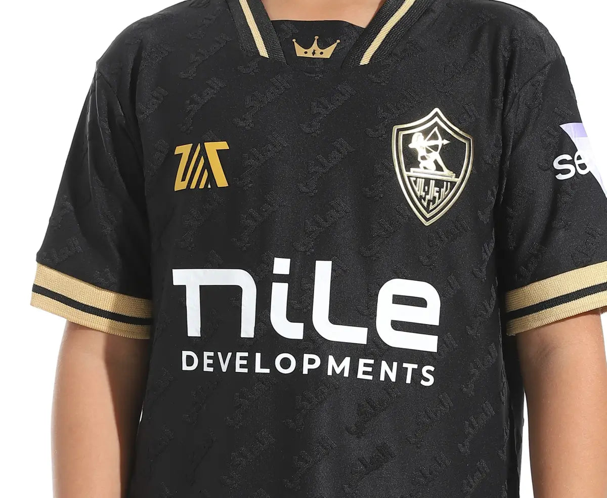 Zamalek Away Kids Kit 2024/25 - Player Version