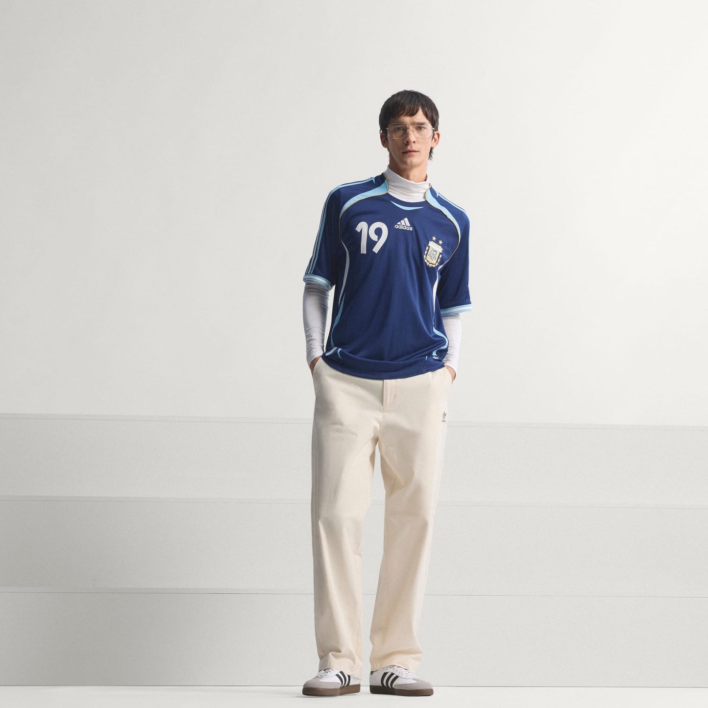 Argentina 2006 Away Jersey #10 Messi