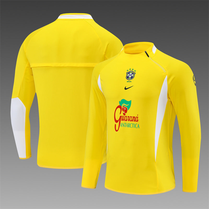 Brasil 2002 Yellow Training Jacket