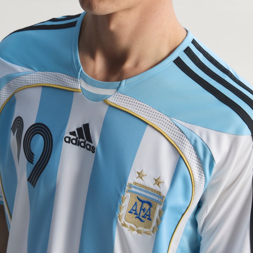 Argentina 2006 Home Jersey #10 Messi