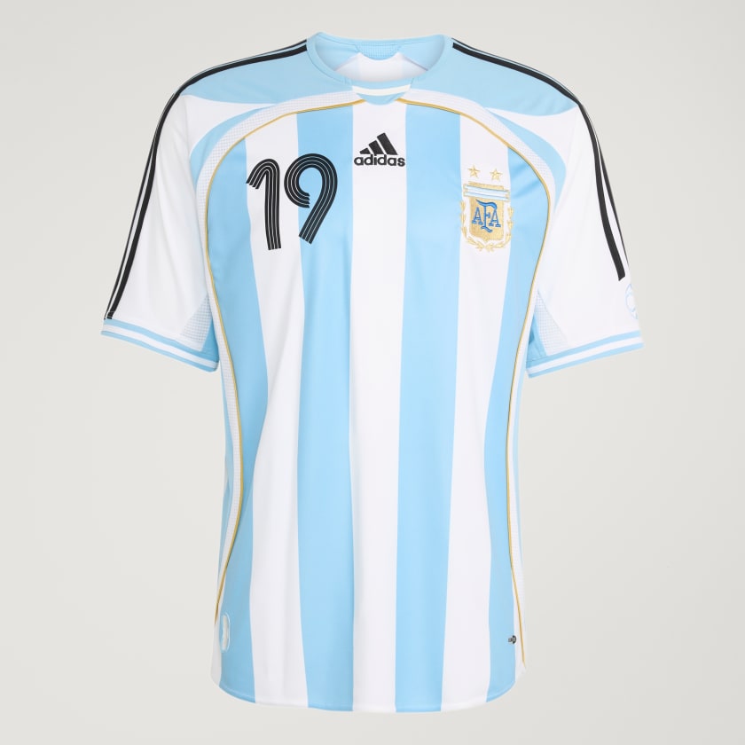 Argentina 2006 Home Jersey #10 Messi