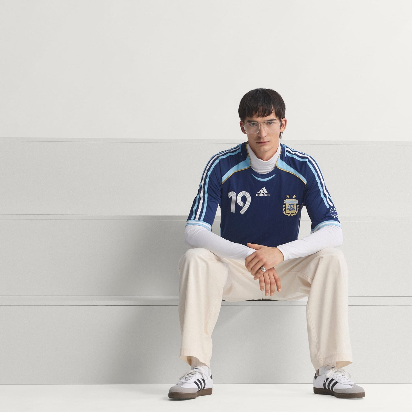 Argentina 2006 Away Jersey #10 Messi