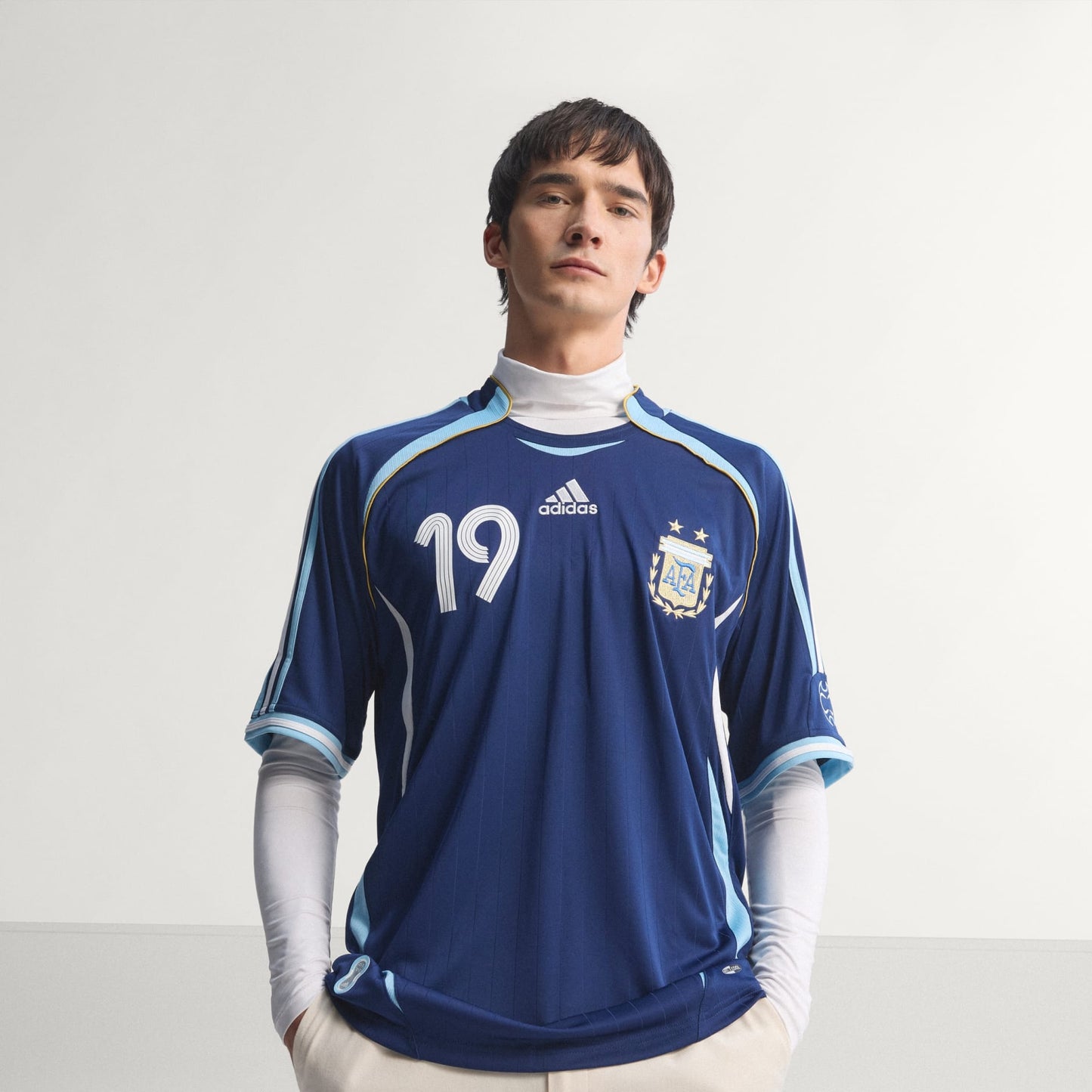 Argentina 2006 Away Jersey #10 Messi