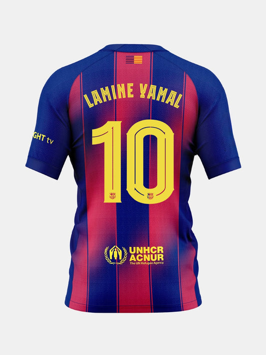 Barcelona Home Kids Kit 2025/26 - #10 Yamal Print