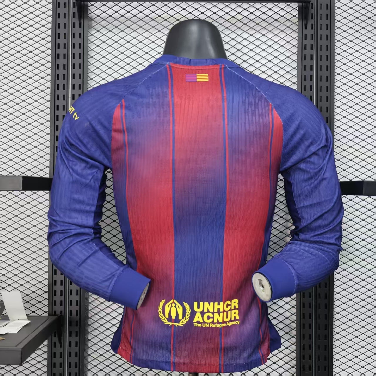 Barcelona Home Jersey 2025/26 - Player Verison ( Long Sleeve )