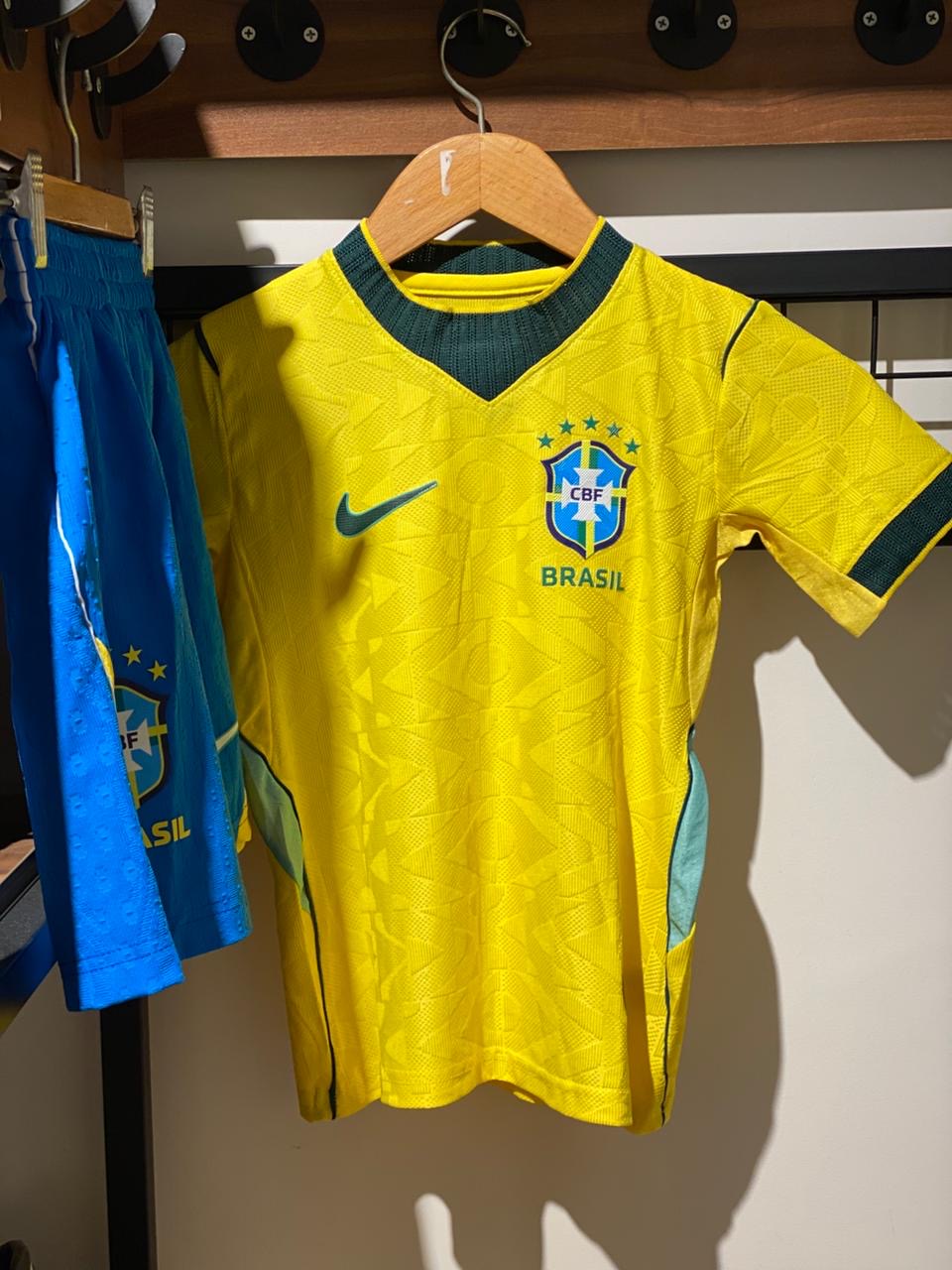 Brasil Home Kids Kit 2026/27 - Player Version