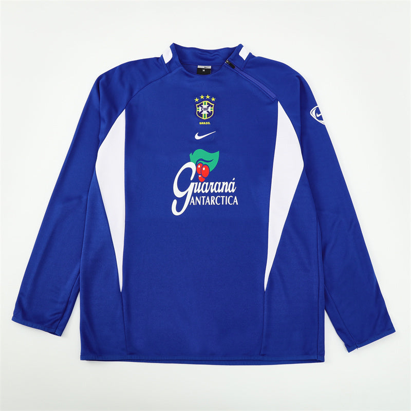 Brasil 2002 Blue Training Jacket