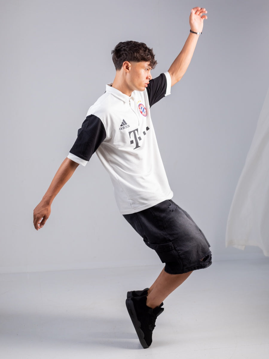 Bayern Munich White Cotton T-shirt