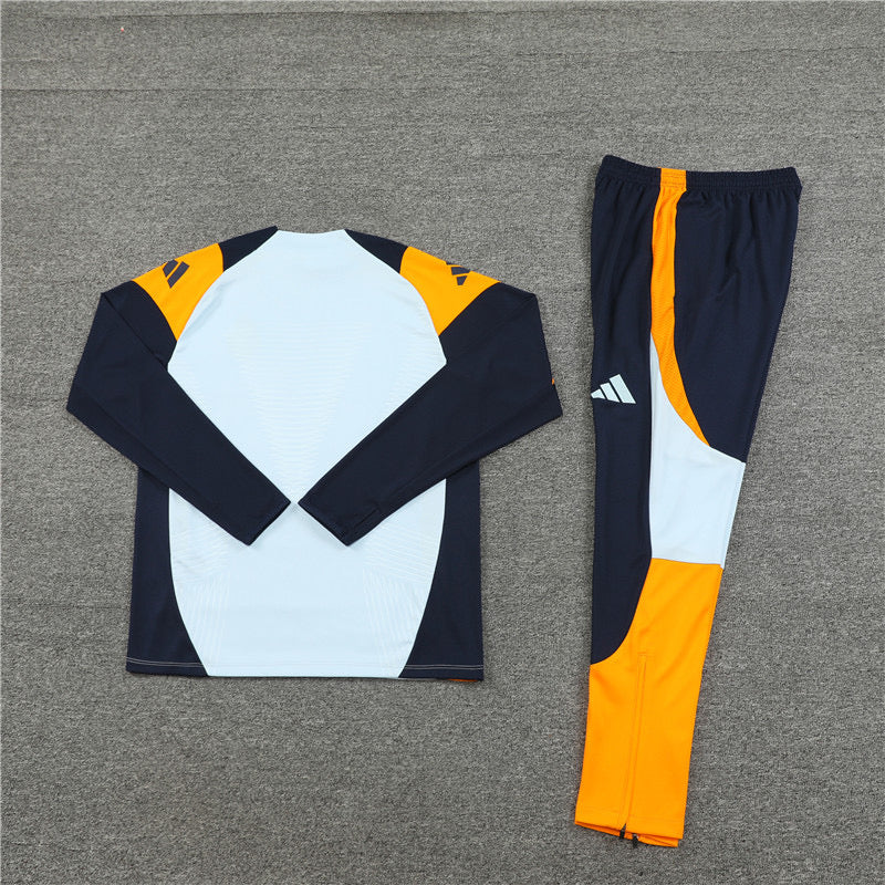 Real Madrid Orange Tracksuit 2024/25 - Player Version