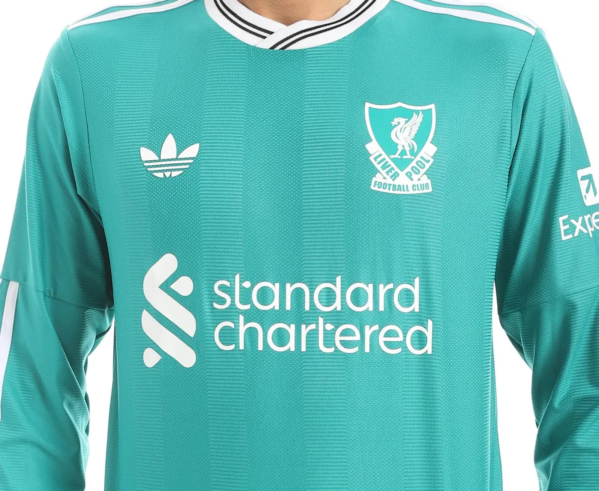 Liverpool Third Jersey 2025/26 - Premium Version ( Long Sleeve )