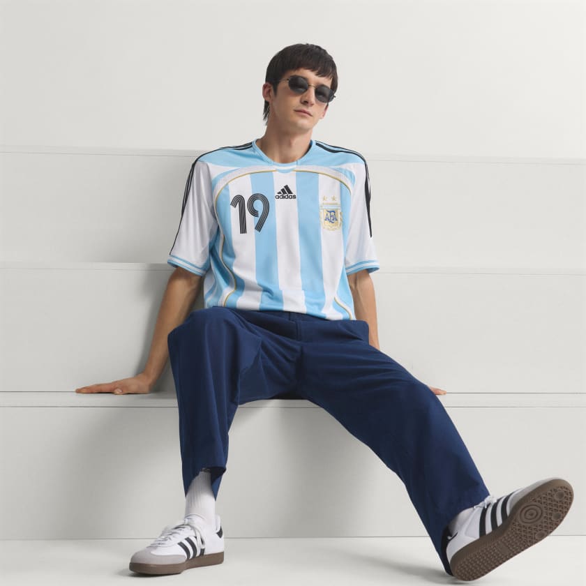 Argentina 2006 Home Jersey #10 Messi