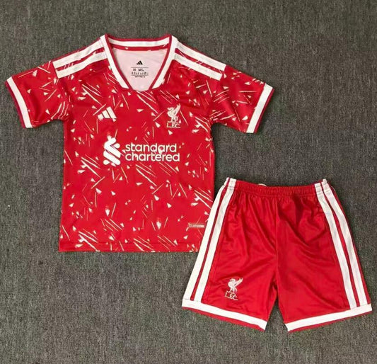 Liverpool Home Kids Kit 2026/27 - Mirror Original