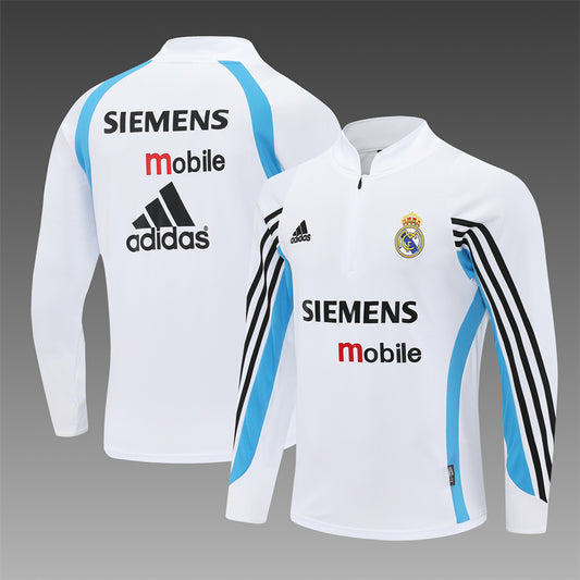 Real Madrid 2003/04 White Training Jacket