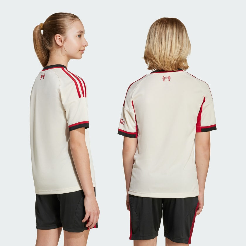 Liverpool Away Kids Kit 2025/26 - #11 Salah Print