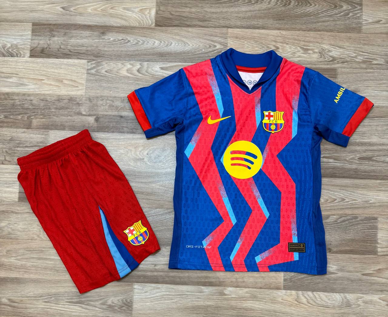 Barcelona Fourth Kids Kit 2025/26 - Player Version