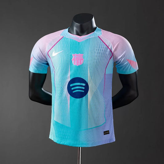 Barcelona Special Turquoise Jersey 2025/26 - Premium Version