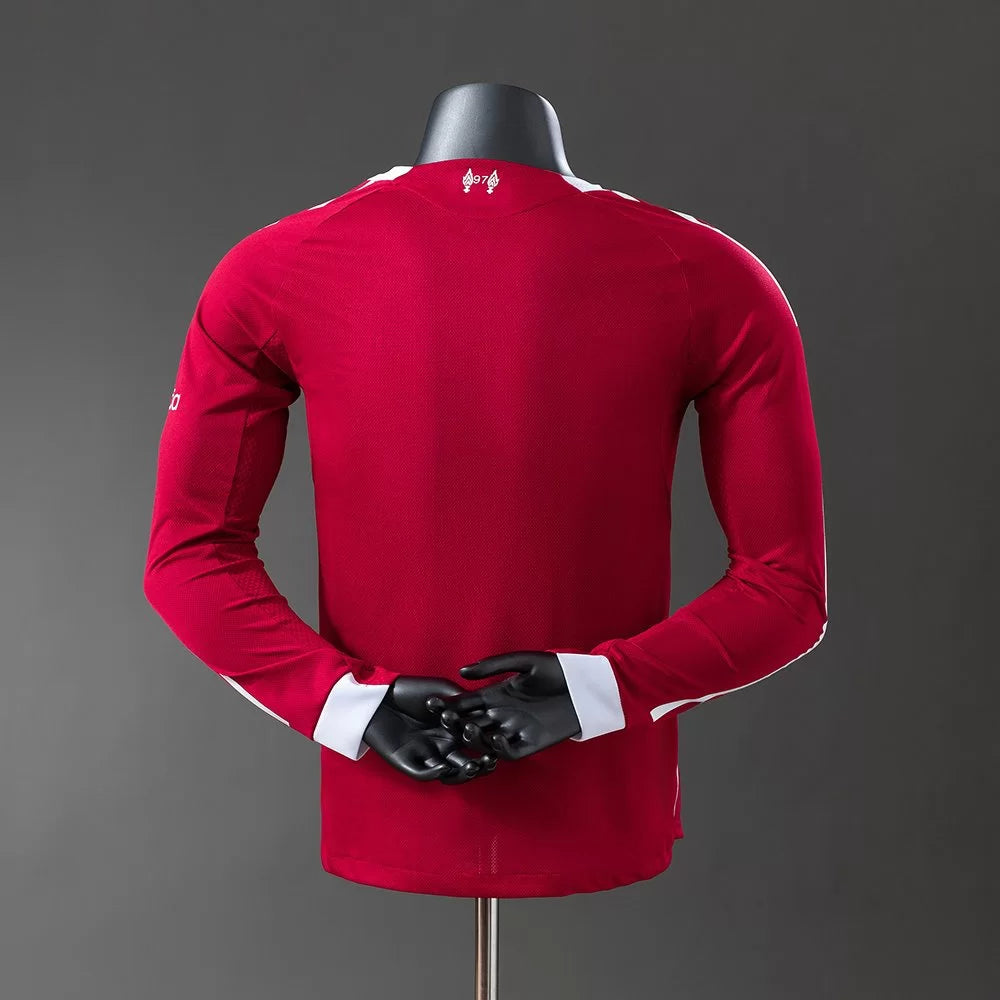 Liverpool Home Jersey 2025/26 - Premium Version ( Long Sleeve )