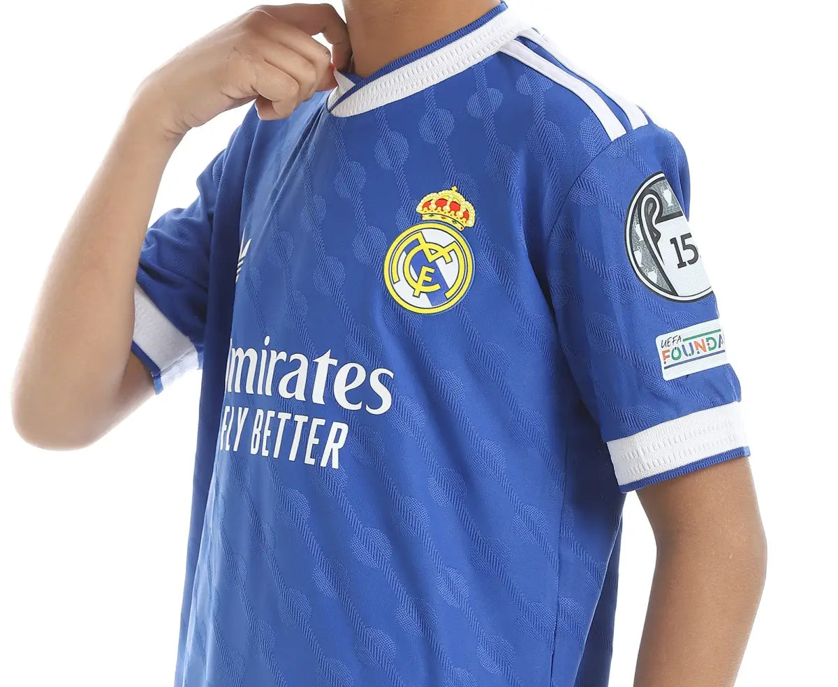 Real Madrid Third Kids Kit 2025/26 - Player Version