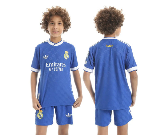 Real Madrid Third Kids Kit 2025/26 - Player Version