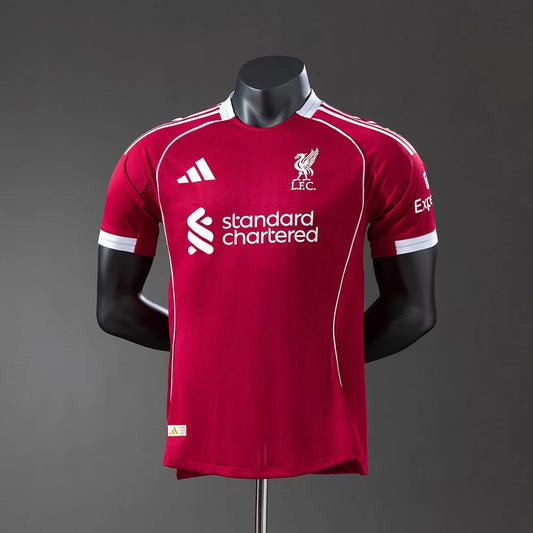 Liverpool Home Jersey 2025/26 - Premium Version