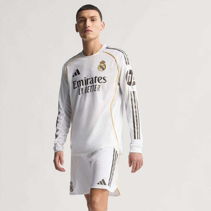 Real Madrid Home Jersey 2025/26 - Player Verison ( Long Sleeve )