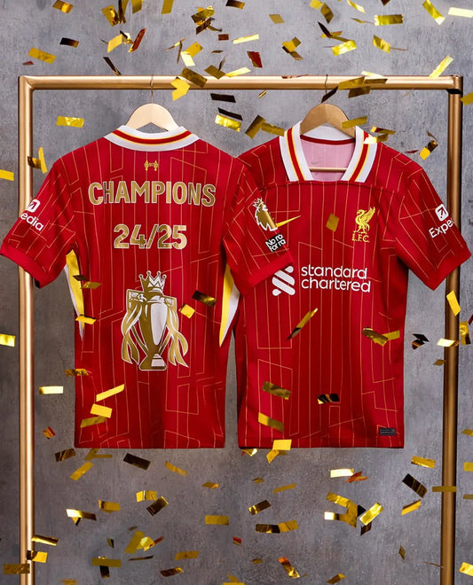 Liverpool Champions Home Jersey 2025 - Player Version