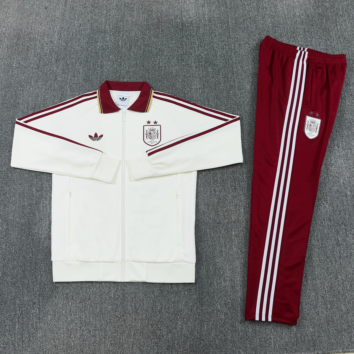 Spain White Tracksuit 2026/27 - Mirror Original