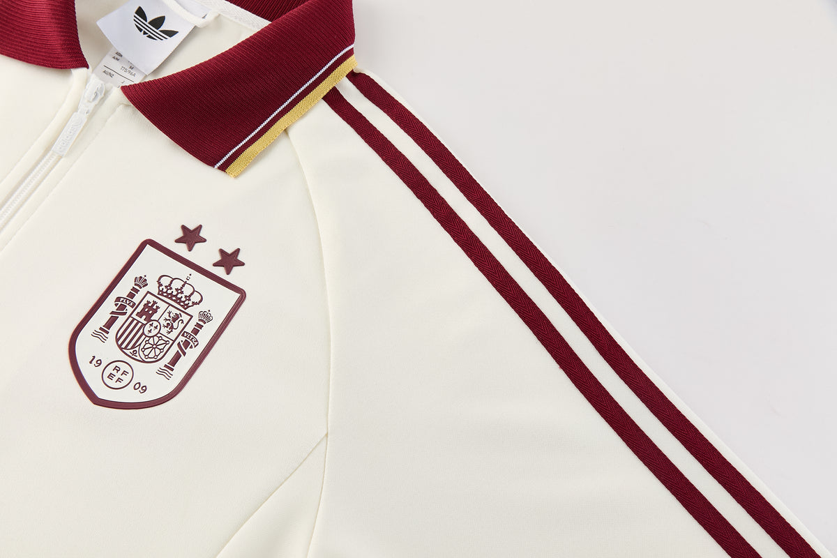 Spain White Tracksuit 2026/27 - Mirror Original