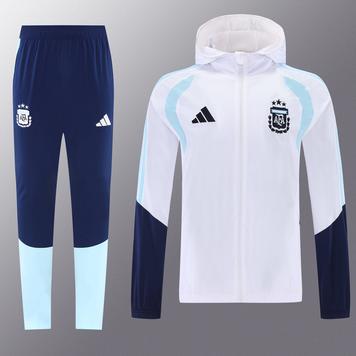 Argentina White Waterproof Suit 2026/27 - Mirror Originalh