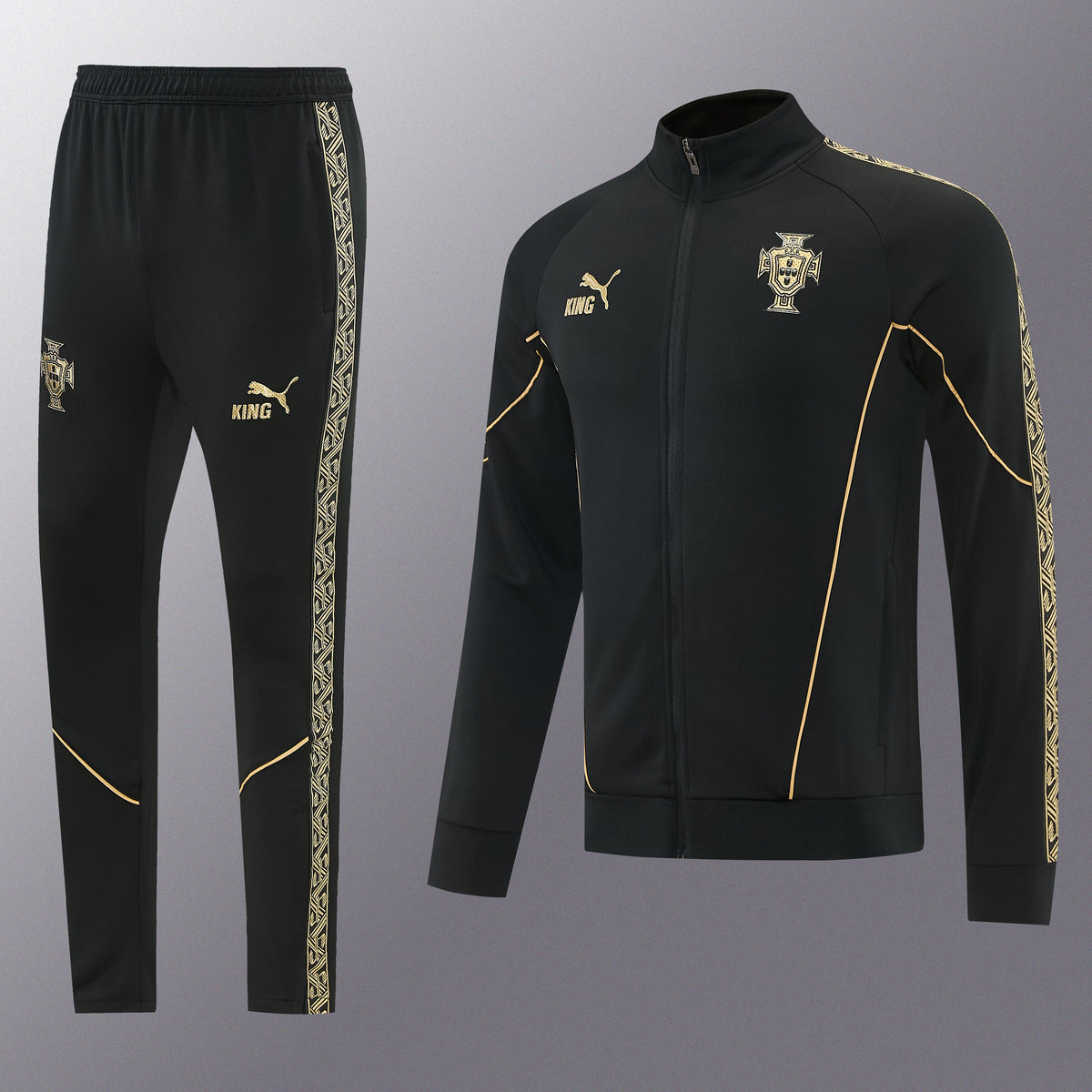 Portugal Balck Tracksuit 2026/27 - Mirror Original