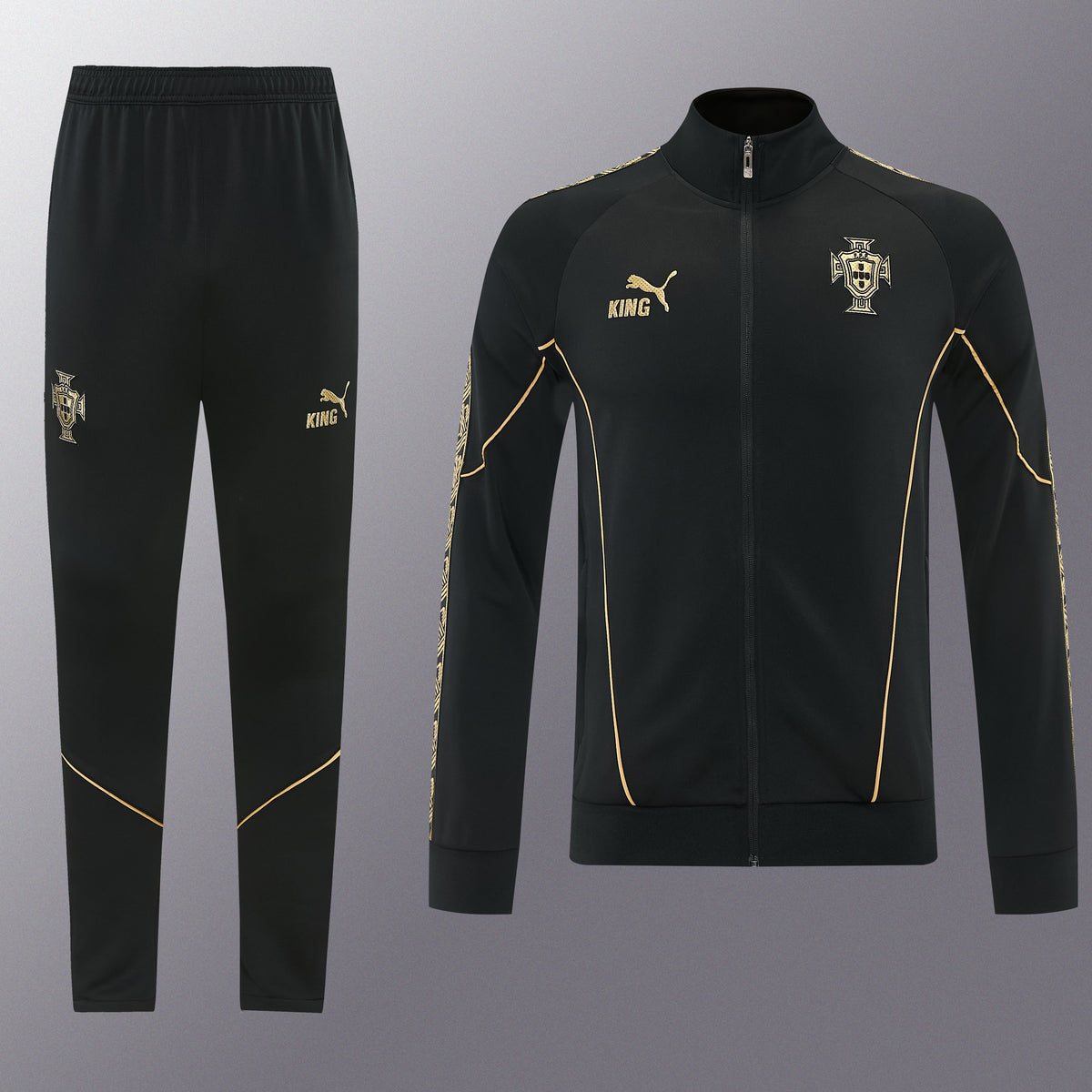 Portugal Balck Tracksuit 2026/27 - Mirror Original