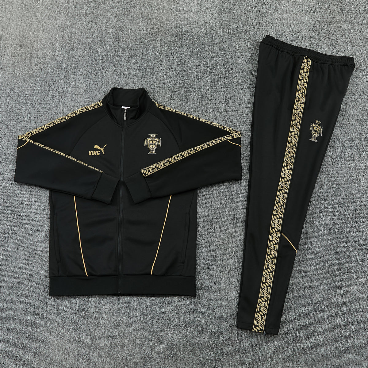 Portugal Balck Tracksuit 2026/27 - Mirror Original