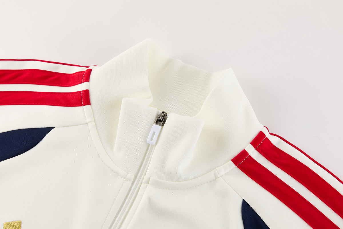 Bayern Munich White Tracksuit 2026/27 - Mirror Original