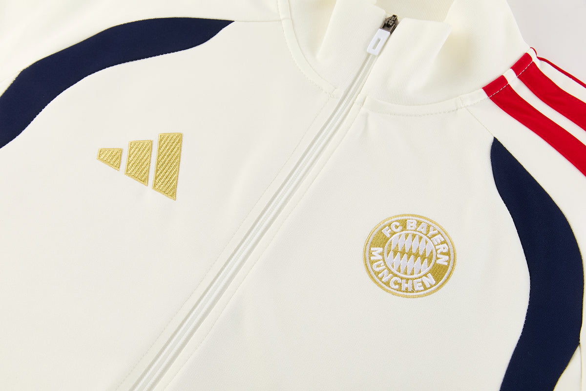 Bayern Munich White Tracksuit 2026/27 - Mirror Original