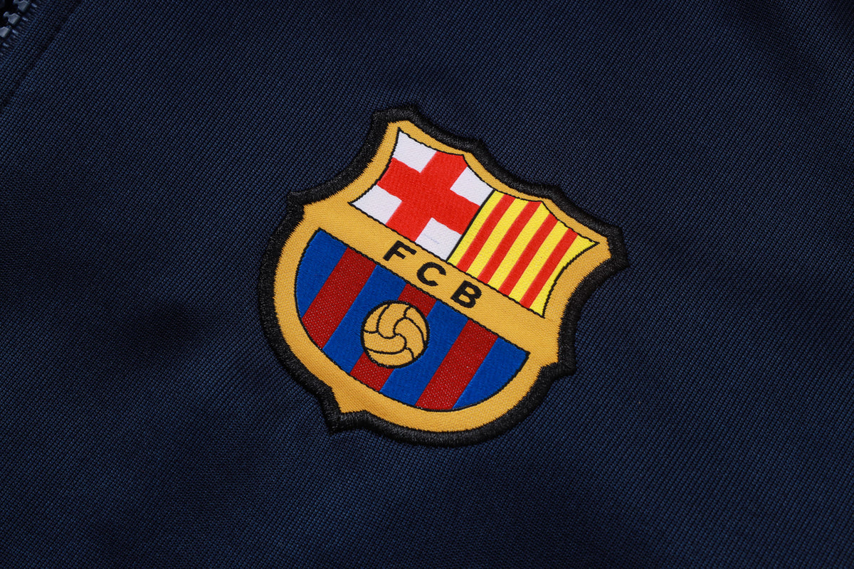 Barcelona Navy Tracksuit 2026/27 - Mirror Original