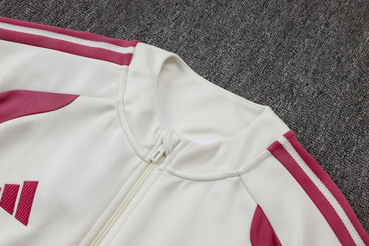 Real Madrid Off White Tracksuit 2026/27 - Mirror Original