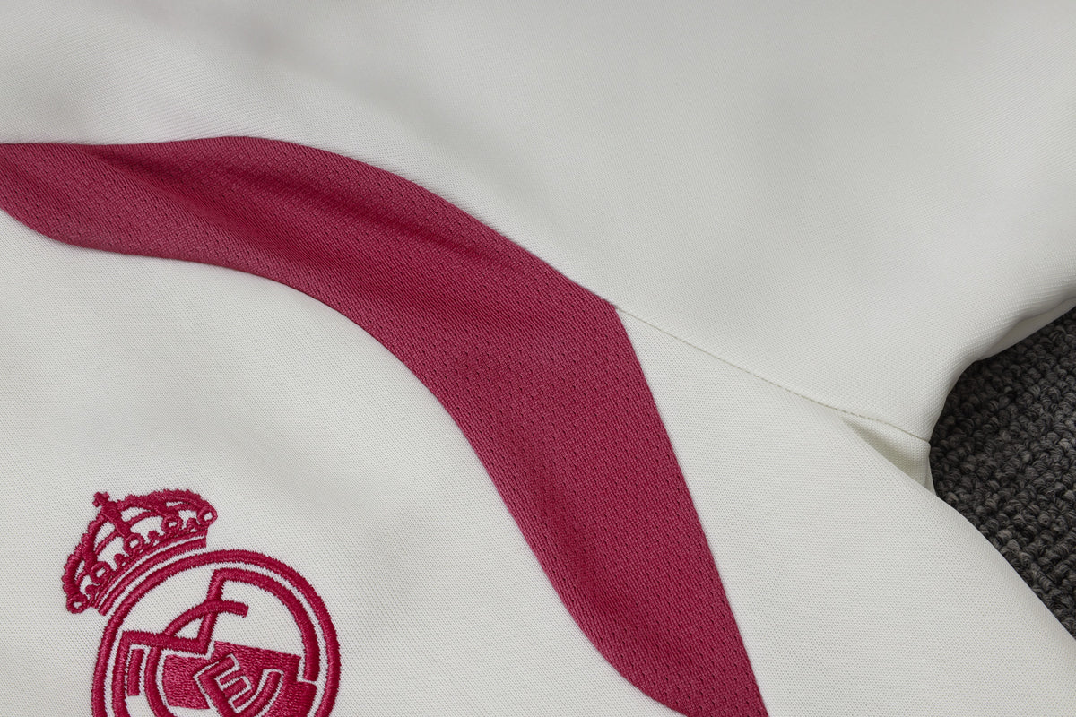 Real Madrid Off White Tracksuit 2026/27 - Mirror Original