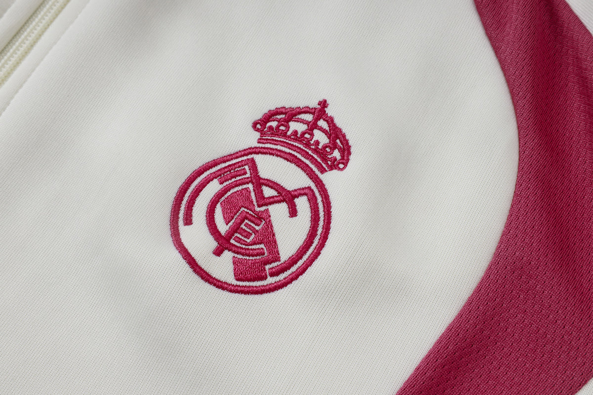 Real Madrid Off White Tracksuit 2026/27 - Mirror Original