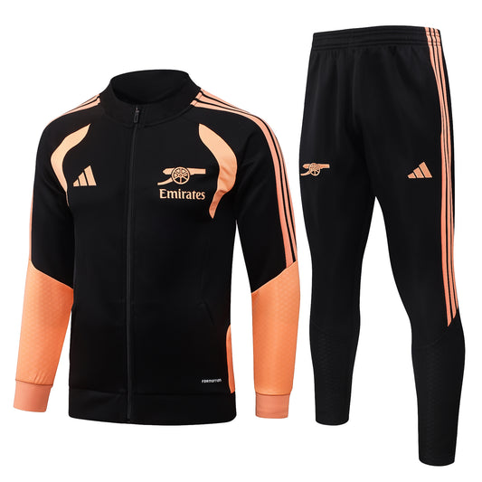 Arsenal Black Tracksuit 2026/27 - Mirror Original