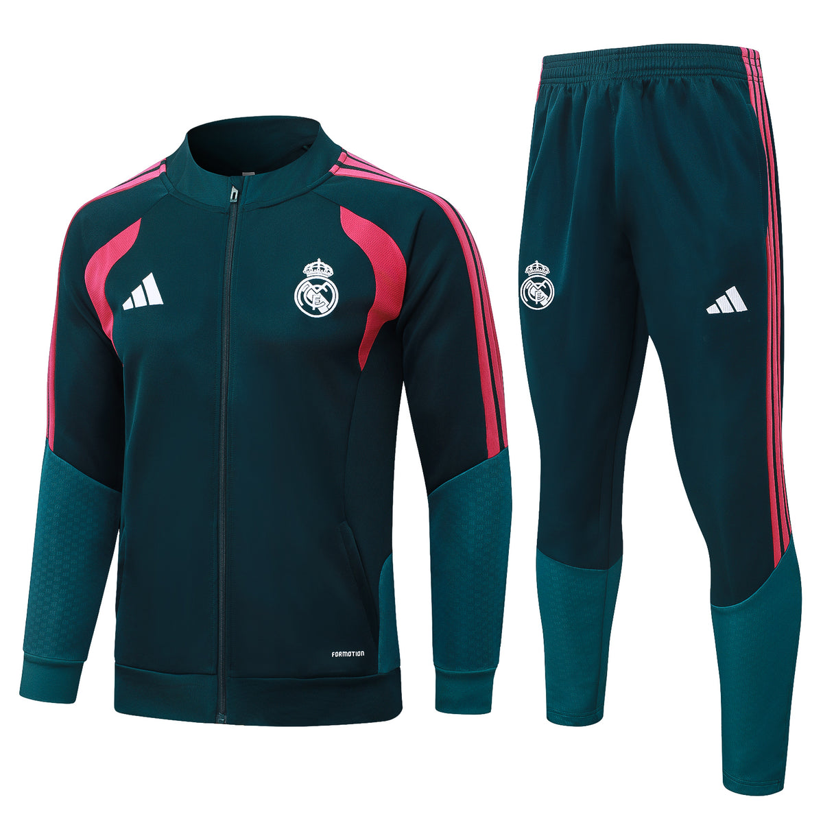 Real Madrid Green Tracksuit 2026/27 - Mirror Original