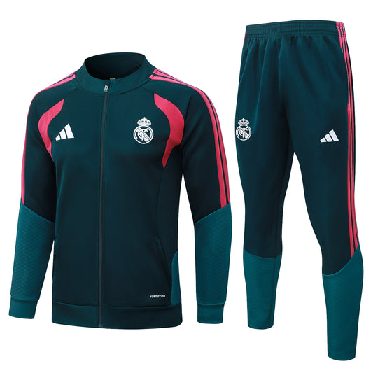 Real Madrid Green Tracksuit 2026/27 - Mirror Original