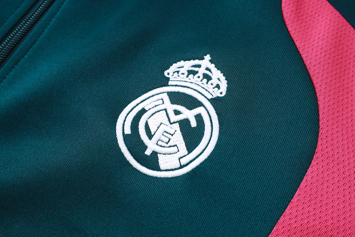 Real Madrid Green Tracksuit 2026/27 - Mirror Original