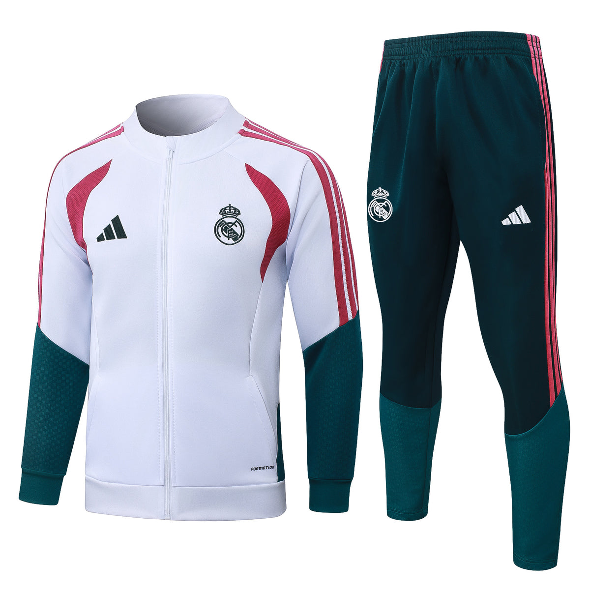 Real Madrid White Tracksuit 2026/27 - Mirror Original