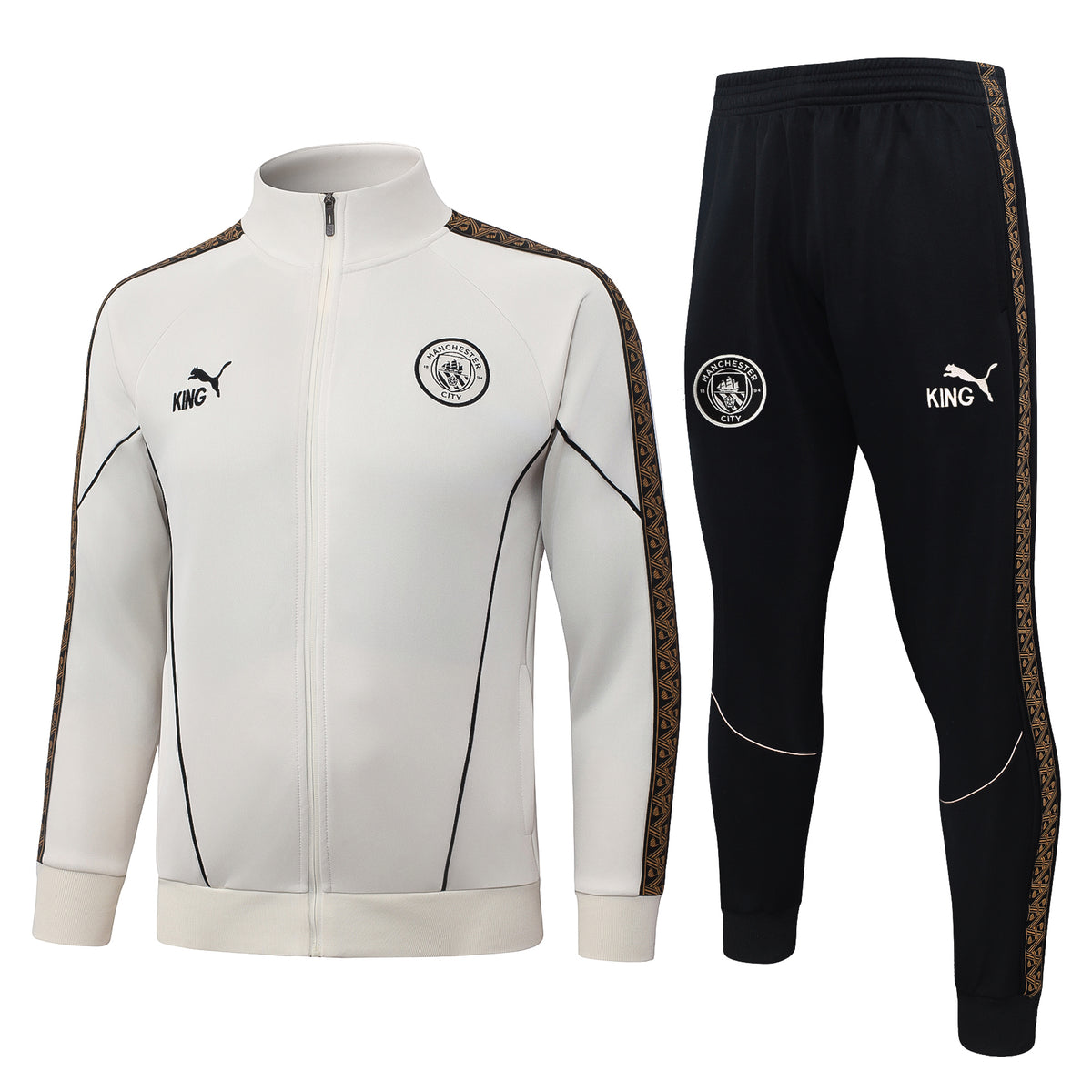 Manchester City White Tracksuit 2026/27 - Mirror Original