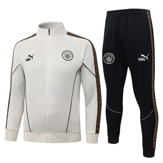Manchester City White Tracksuit 2026/27 - Mirror Original