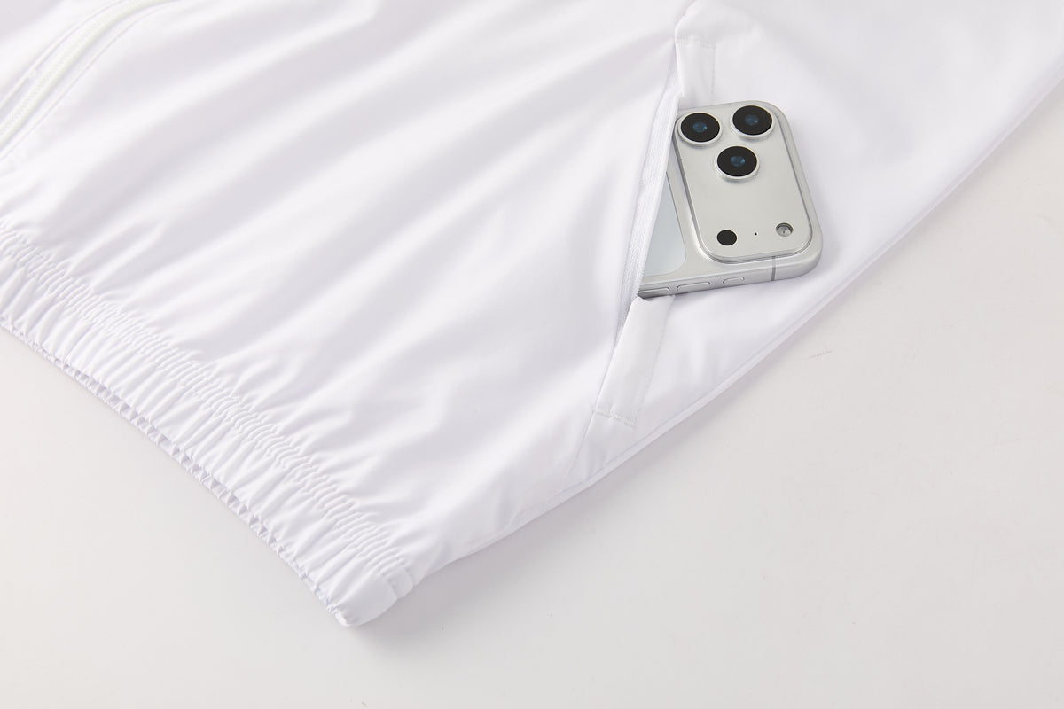 Italy White Waterproof Suit 2026/27 - Mirror Original