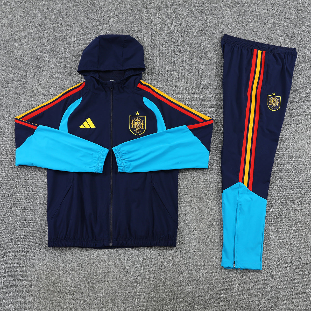 Spain Navy Waterproof Suit 2026/27 - Mirror Original