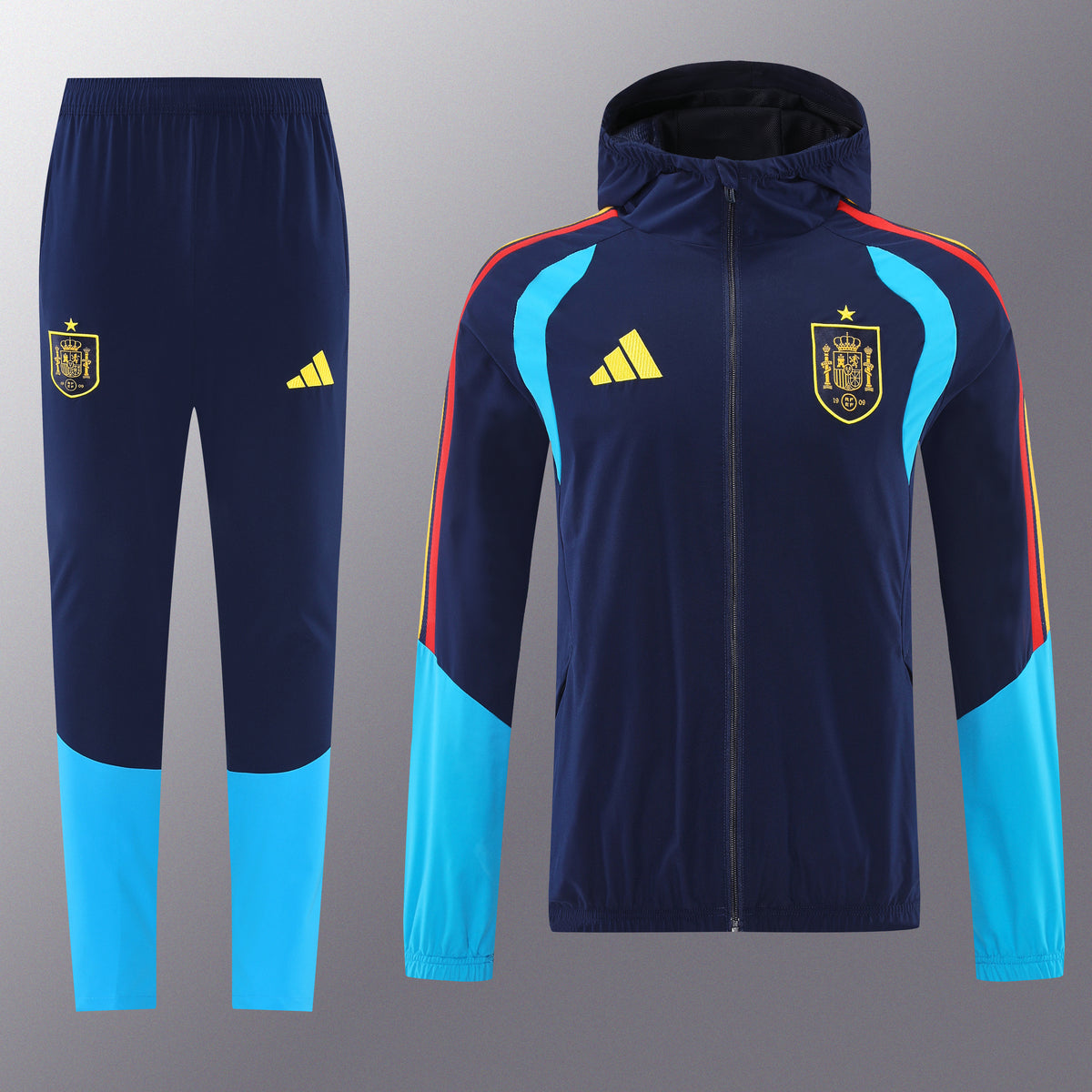 Spain Navy Waterproof Suit 2026/27 - Mirror Original