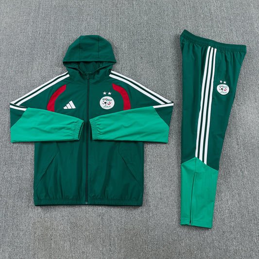 Algeria Green Waterproof Suit 2026/27 - Mirror Original